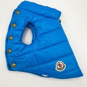 Blue Moncler Blue Quilted Puffer Dog Vest